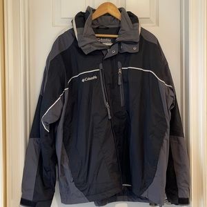Columbia Core 2layer Winter Jacket - includes removable Fleece Jacket - size XL